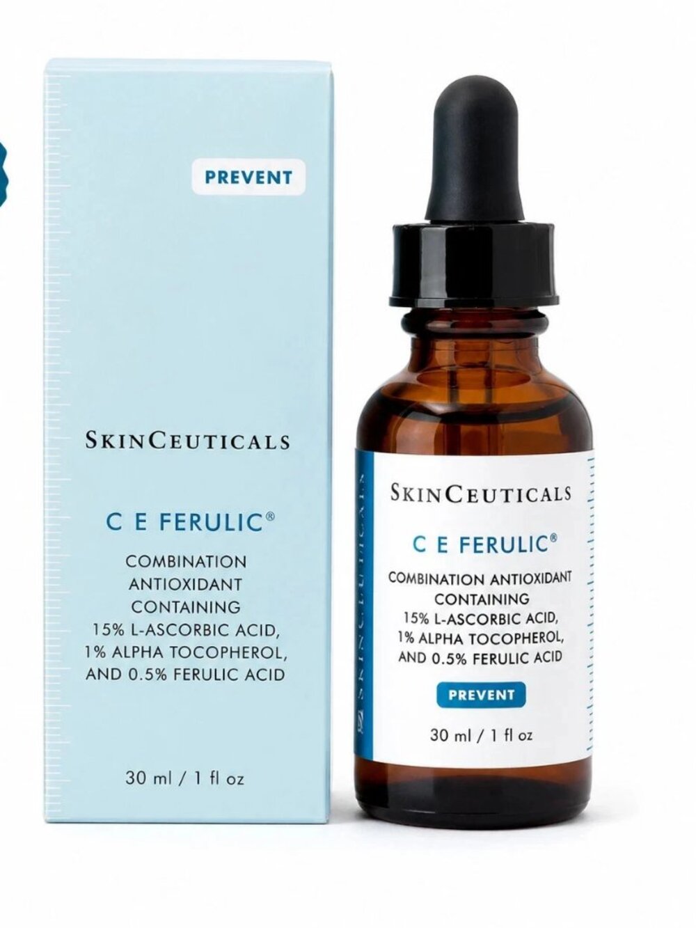 SkinCeuticals C E Ferulic 15% Vitamin C Serum 1oz – 2 Pack – Brand New - Picture 2 of 4
